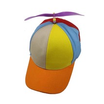 Summer Funny Pinwheel Snapback Cap for Adult child Multicolor Propeller Baseball - £85.96 GBP
