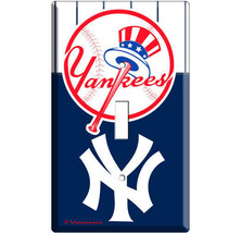 Baseball Mlb New York Yankees Single Light Switch Plate Game Tv Room Decoration - £8.10 GBP