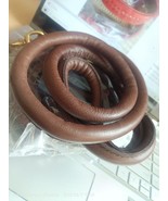 Shwaan Leather Dog Leash, Rolled Round Size Length 5ft - L 60” * 0.5”... - $74.89 CAD