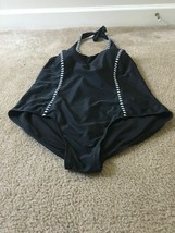 One Piece Catalina Women&#39;s Plus Size 2X Swimsuit Black White - £34.90 GBP