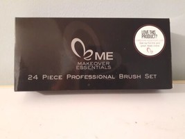 ME 24 Piece Professional Makeup Brush Set With Case Travel Finest Quality - £18.73 GBP