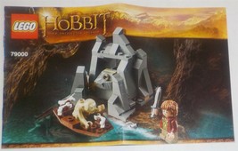 Lego The Hobbit &quot;Riddles Of The Ring&quot; 79000 Instruction Manual Only LBX1 - £3.14 GBP