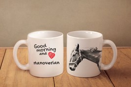 Hanoverian - mug with a horse and description:&quot;Good morning and love...&quot; - £11.98 GBP