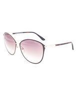 Tom Ford PENELOPE 320 28F Shiny Rose Gold / Gradient  Brown Sunglasses 59mm - $236.55