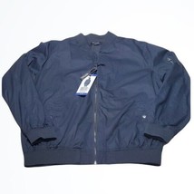 Buffalo David Bitton Navy Military Bomber Lightweight Zipup Jacket Size ... - $47.50