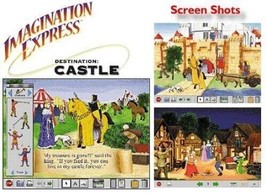 Imagination Express: Destination Castle (Age 6-12) 1995 Win/Mac-NEW CD in SLEEVE - £3.13 GBP