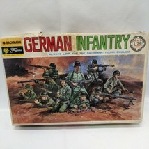 Bachmann Fujimi Mokei German Infantry Miniatures Set 1:76 **INCOMPLETE** - £6.82 GBP