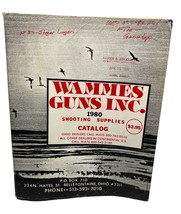 Vintage 1980 Wammes Guns Inc Catalog Shooting Supplies Bellafontaine Ohio - £14.79 GBP