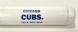 Vintage Chicago Cubs Wood 18&quot; Mini Baseball Bat MLB - 1992 - White - £10.30 GBP