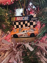 Tony Stewart #20 Nascar Racing 2001 Home Depot Christmas Tree Ornament - £3.92 GBP