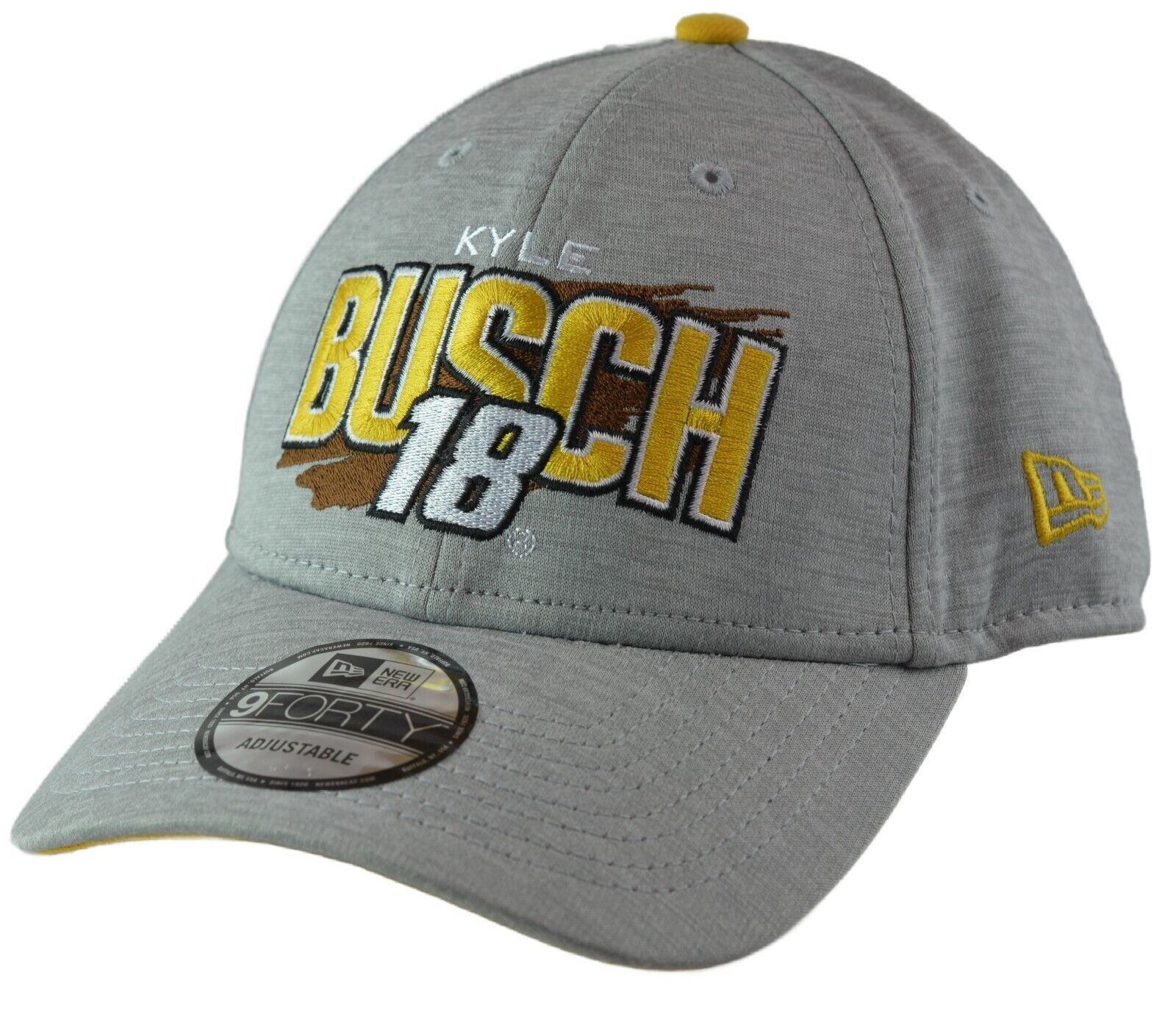 Kyle Busch #18 Joe Gibbs Racing New Era Driver 9FORTY Adjustable Hat