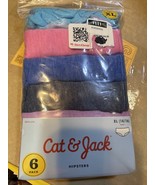 Cat &amp; Jack Girls 6 Pack Solid Heather Hipster Panties XL (14-16) New In Pkg - €13,56 EUR