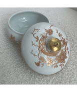 Vintage Limoges France Porcelain Fine China Lidded Trinket Candy Dish 4”... - $64.80
