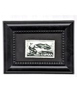 Framed Stamp Art - &quot;Harpooning Whale&quot; - $184.99 MXN