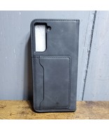 For Samsung Galaxy S21 FE Case Wallet Cover Black - USPT - $198.26 MXN