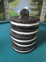 Compatible with Vintage 1970&#39;s Nabisco Stacked Oreo Cookie Jar Classics Collecti - £95.61 GBP