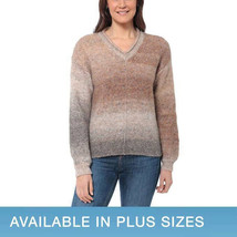 Briggs Ladies&#39; V-Neck Ombre Sweater - £16.50 GBP