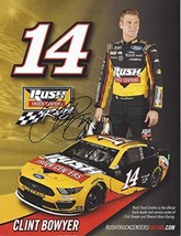 AUTOGRAPHED 2019 Clint Bowyer #14 Rush Truck Centers Ford Mustang (Stewart-Haas  - £43.13 GBP