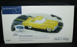 Department Dept. Dept 56 1955 Ford Yellow Thunderbird The Original Snow Village - $44.84