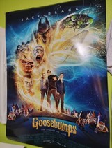 Goosebumps Movie Theater Cinema Film Poster Large 40&quot; X 27&quot; Jack Black RL Stein - £61.09 GBP