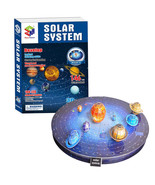 solar system 146 pieces 3D paper DIY puzzle kids toy - £21.07 GBP