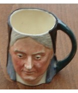 Vintage Figural Victoria Hand Painted Shot Mug - VGC - Made in England -... - £15.77 GBP