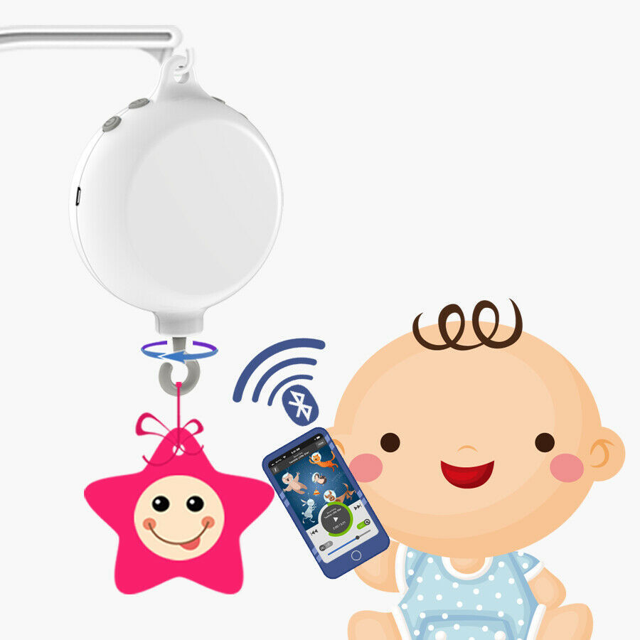 Baby Bedding Crib Bluetooth Mobile Music Box