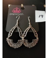 Paparazzi Royal Engagement Black Earrings  - Black stones   NEW - £3.91 GBP