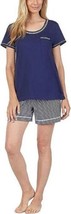 Carole Hochman Womens Striped Shorts Color Blue/White Size Small - £27.68 GBP
