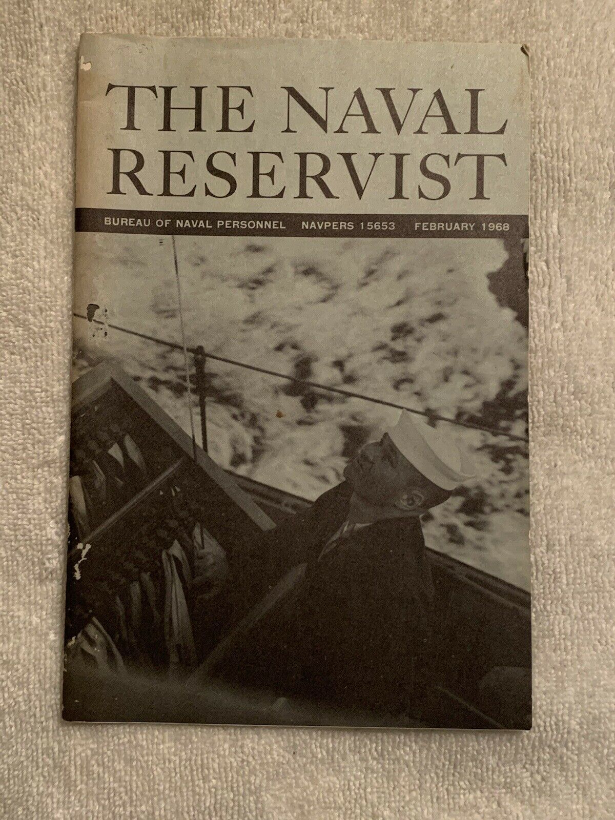 VINTAGE  THE NAVAL RESERVIST  Bureau of Navy Personnel  February 1968 Ma... - $4.95
