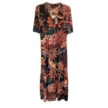 Attitudes by Renee Regular Como Jersey Illusion Waist Maxi Dress SMALL (... - £22.89 GBP