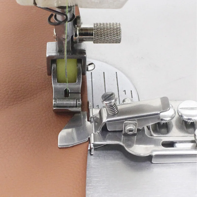 Sewing Machine Multifunctional Fixed Gauge Flat Car Presser Presser Foot Rib Thi - £40.79 GBP