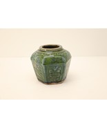 Shiwan Ware Glazed Pottery Hexagon Earthware Hexagonal - $59.07 CAD