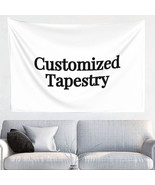 Custom Wall Tapestry Personalized Image Text Custom Tapestry Backdrop 37... - $10.95 CAD+