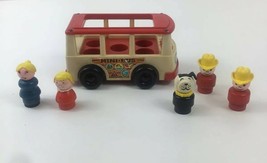 vintage fisher price little people Mini Bus And 5 Figures - £11.72 GBP