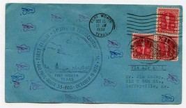  1930 1st Flight Air Mail Cover AM 33 Fort Worth Texas - $9.90