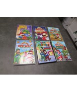 The Super Mario Bros Super Show! Set of 6 DVDs Mario&#39;s Movie Madness - £12.36 GBP
