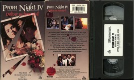 Prom Night Iv Deliver Us From Evil Vhs Nocole De Boer Live Video Tested - £7.95 GBP