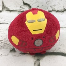 Ty Beanie Ballz Marvel Avengers Iron Man Plush Mini Round Tossable Toy - $5.88