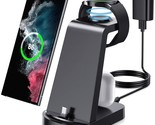 Charging Station For Samsung Multiple Devices, 3 In 1 Fast Charger Stati... - $55.99