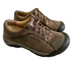 Keen Women Size 9 M Brown Leather Walking Hiking Trail Outdoor Lace Up S... - £26.12 GBP