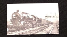 LeHigh Valley Railroad Black Diamond Express Locomotive 2095 Vintage Postcard - £5.44 GBP