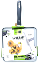 Tho Original Green Pan Cook Easy Healthy Way Ceramic Non Stick 11 in Gri... - €54,70 EUR