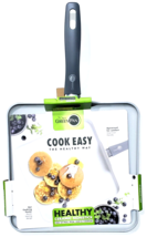 Tho Original Green Pan Cook Easy Healthy Way Ceramic Non Stick 11 in Gri... - £50.35 GBP