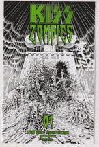 Kiss Zombies #1 11 Copy Haeser B&amp;W Foc Incv (Dynamite 2019) &quot;New Unread&quot; - $12.76