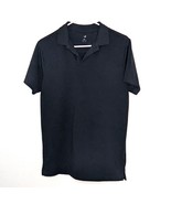 Boys Izod Shirt Uniform Polo Size XL (18/20) Navy Blue Short Sleeve Spor... - £5.39 GBP