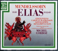 Mendelssohn : Elias (Elijah) Michel Corboz , cond. - Erato [Audio CD] Felix Mend - £38.04 GBP