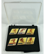 NEW Snickers Official Sponsor 1992 Olympic Games 6- pins set Olympics Ma... - £15.87 GBP