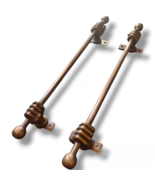 Vintage Hand unique Main Entry Door Handle Pull 14.5&quot; Solid Brass Door Knob - $124.00