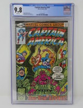 Marvel Comics 1980 Captain America #243 CGC 9.8 Near Mint/Mint - £390.52 GBP